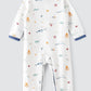 Tiny Hug Baby Sleep Suit with Mittens - Sealife - Laadlee