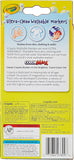 Crayola Ultra-Clean Washable Classic Fine Line Markers - Pack of 8 - Laadlee