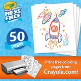 Crayola Color Wonder Blank Coloring Pages - 50 Pages - Laadlee