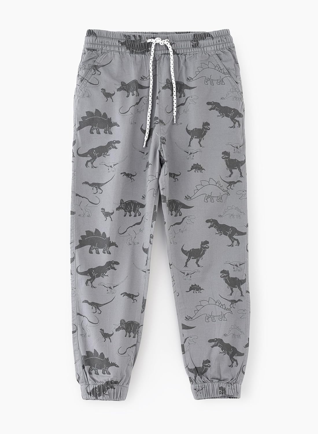 Jam All Over Printed Jogger Pants - Grey - Laadlee