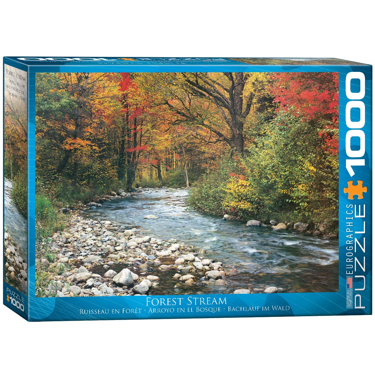 eurographics-forest-stream-puzzle-1000pcs - 1
