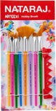 Nataraj Arteezi Hobby Brush Set Of 8 Brushes