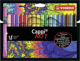 Stabilo Felt Tip Pen Cappi ARTY - Pack of 18