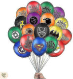Brain Giggles Superhero Balloons - Set of 36