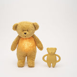 Moonie Natural Rubber Teether Bear - Honey