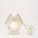 Moonie Natural Rubber Teether Bunny - Cream