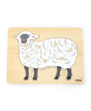 Viga Montessori Puzzle Sheep