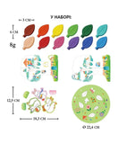 Avenir Crayon Activity Kit - Treehouse Fun - Laadlee