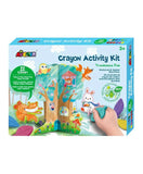 Avenir Crayon Activity Kit - Treehouse Fun - Laadlee