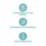 Friendly Organic Fragrance Free Baby Bottle & Feeding Utensil Wash - 500ml - Laadlee