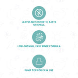 Friendly Organic Fragrance Free Baby Bottle & Feeding Utensil Wash - 750ml - Laadlee