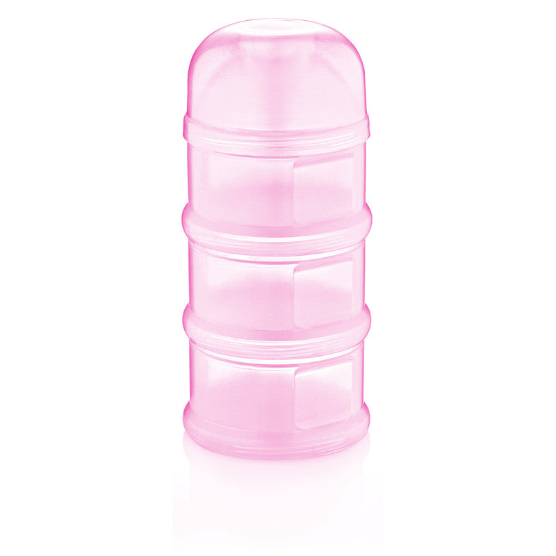 Babyjem Milk Powder Dispenser Container - Pink - Laadlee