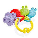 Babyjem Rattle Teether - Yellow - Laadlee