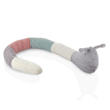 Babyjem Caterpillar Positioner Velvet Pillow -Multicolor - Laadlee