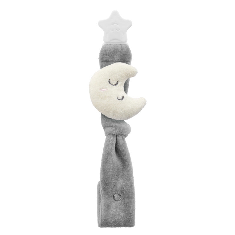 Babyjem Pacifier Moon Holder - Grey - Laadlee