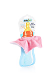 Babyjem Baby Bottle Bib - Pink - Laadlee