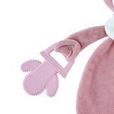 Babyjem Sleep Buddy with Teether - Pink - Laadlee