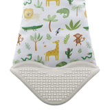 Babyjem Baby Teething Scarf & Tie - White - Laadlee