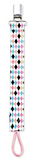 Babyjem Print Ribbon Pacifier Holder - Multicolour - Laadlee