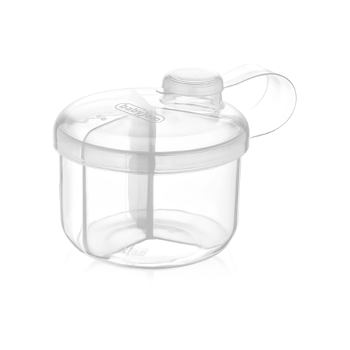 Babyjem Powder Milk Container - White - Laadlee
