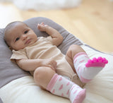 Babyjem Sock Teether - Pink - Laadlee