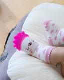 Babyjem Sock Teether - Pink - Laadlee