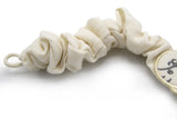 Babyjem Ecru Tiger Pacifier Holder - Cream - Laadlee