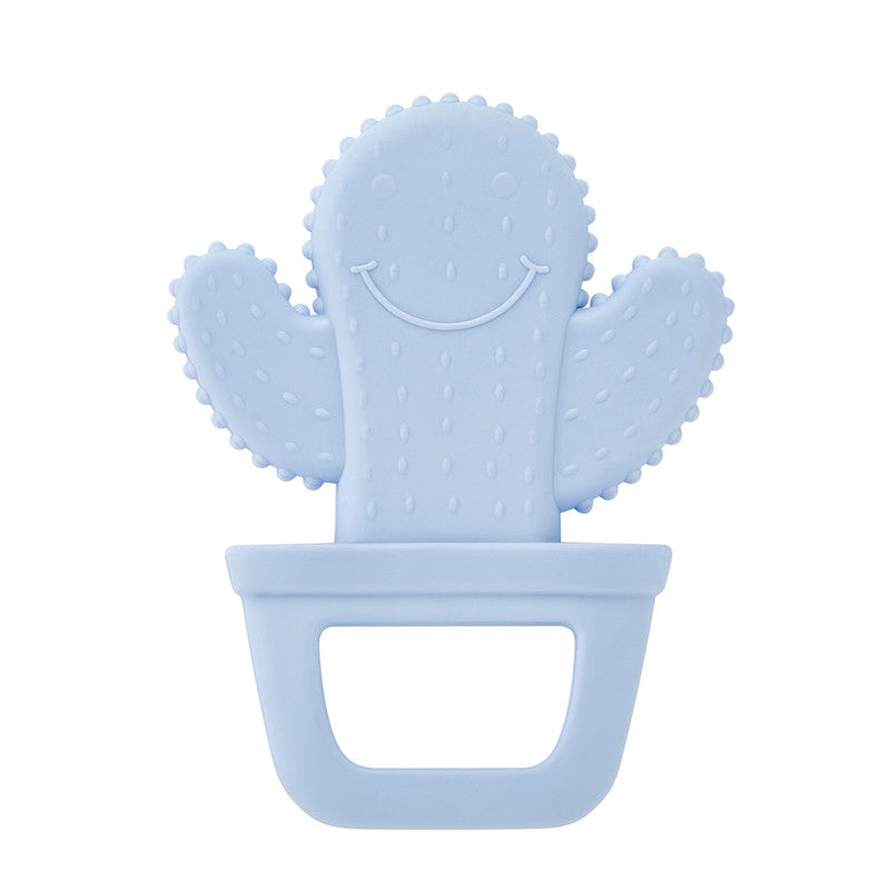 Babyjem Cactus Teether - Blue - Laadlee