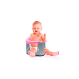 Babyjem Anti-Slip Baby Bath & Feeding Seat - Pink