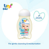 Uni Baby Hair and Body Shampoo Skin Moisturization - 200ml