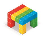 Geomag Magicube Multicolor Building Blocks Set - 24Pcs