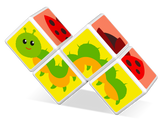 Geomag Magicube Insects Building Magnetic Cubes - 4Pcs