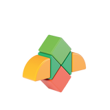 Geomag Magicube Magnetic Cubes Starter Set - 6Pcs