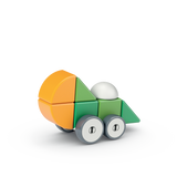 Geomag Magicube 4 Shapes Magnetic Blocks And Wheels - 13Pcs