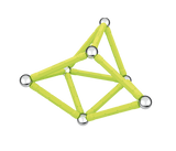 Geomag Glow The-Dark Magnetic Constuction Set - 30Pcs