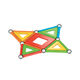 Geomag Supercolor Magnetic Constructions Set - 35Pcs