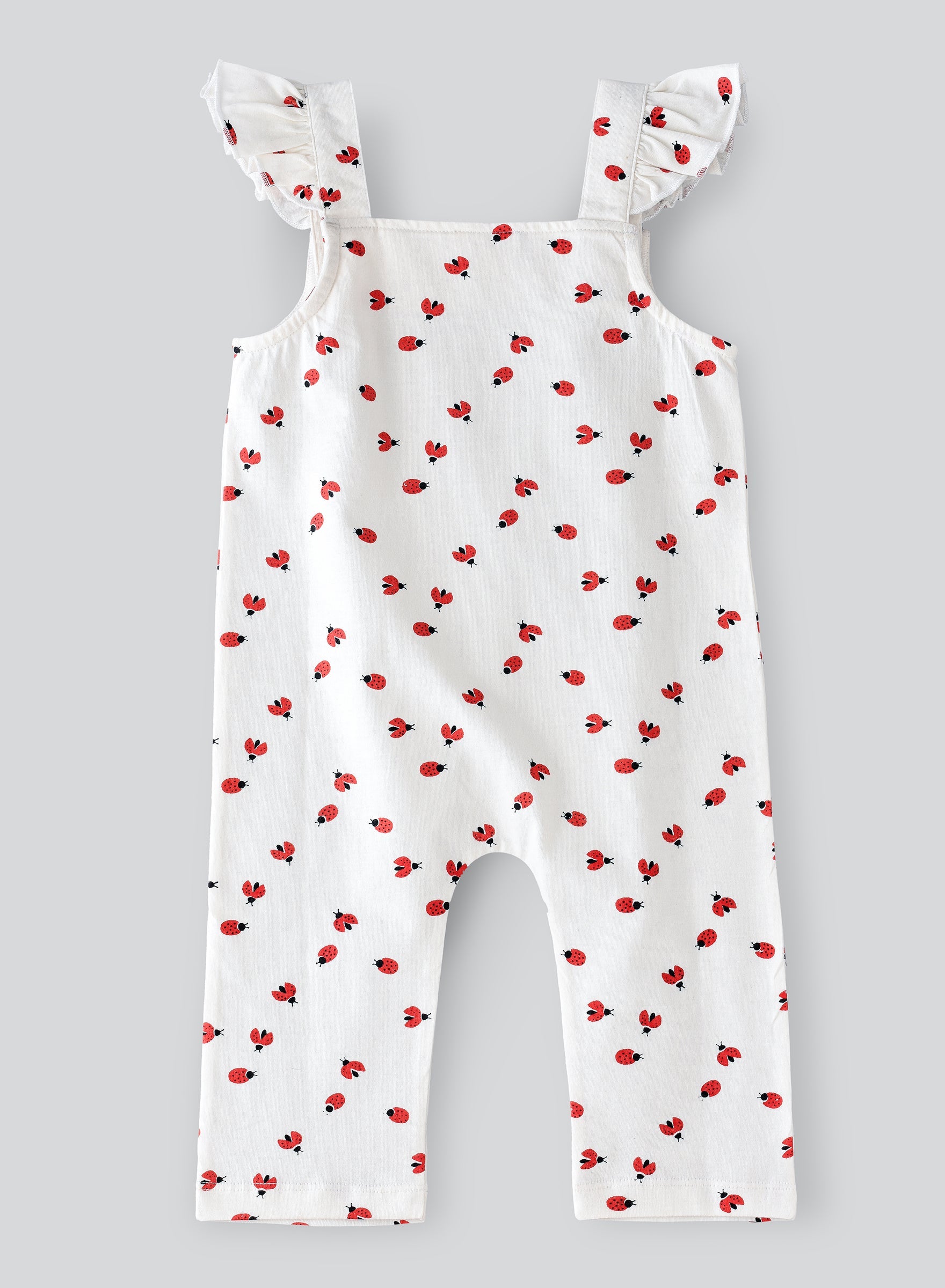 Jelliene Jumpsuit - White Bug - Laadlee