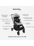Hamilton by Yoop T1 Buggy - Khaki