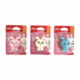 Deli Pencil Sharpener 1-Hole W/Canister Assorted E0560