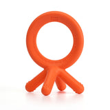 Comotomo Silicone Baby Teether - Orange - Laadlee