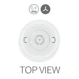 Comotomo Natural Teat Silicone Nipples Variable Flow - Transparent - Laadlee