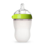 Comotomo Natural Feel Baby Feeding Bottle 250ml - Green - Laadlee