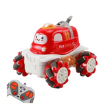 Stem 1:36 Light Vinyl Stunt Car 1Pc - Red (Style May Vary)