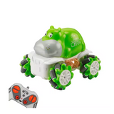 Stem 1:36 Light Vinyl Stunt Car 1Pc - Green (Style May Vary)