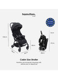 Hamilton by Yoop - Everyday Stroller - Black