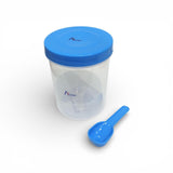 Astro Store Well PP Container with Spoon 750ml - Blue