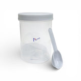 Astro Store Well PP Container with Spoon 750ml - Grey