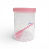Astro Store Well PP Container with Spoon 750ml - Pink
