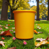 Astro Clear Bin Large Dust Bin 7500ml - Yellow