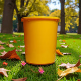 Astro Clear Bin Medium Dust Bin 5400ml - Yellow